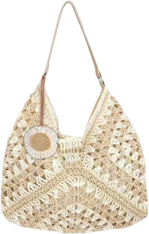Kadın Plaj Çantası Krem