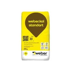 Weber Kol Standart Gri 25 kg Seramik Yapıştırıcı