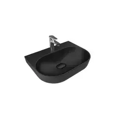 Çanakkale Seramik Zero 2.0 Oval Lavabo Mat Siyah 60x45