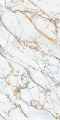Çanakkale Seramik Calacatta Macchia Parlak Kalesinterflex Porselen Plaka 160x320