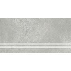 VitrA 30x60, Cementside, Basamak, Gri, R10B