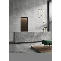 VitrA 80x80, Marmostone, Fon, Koyu Gri, R10B