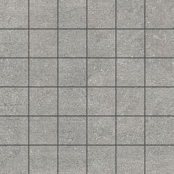 VitrA 5x5, Newcon, Kesme Mozaik, Gümüş Gri, R10B