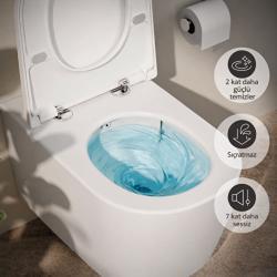 VitrA Metropole Round QuantumFlush Asma klozet