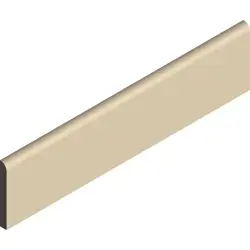 VitrA 7x30, Uni, Boyasız Süpürgelik, Fildişi
